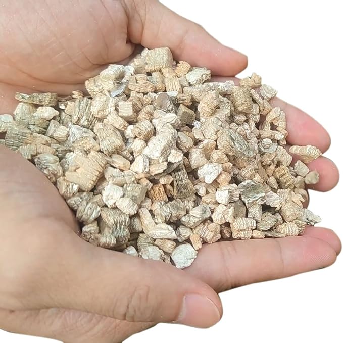 Vermiculite, Horticultural, Expanded, Bulk, 3-6mm, 9L(9.51qt) Bag(Boxed)